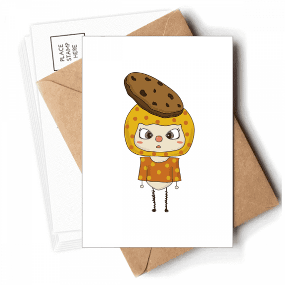 Food Cookie Sweet Snack Bake Delicious UU Postcards Envelopes Blank Note Cards Mailing
