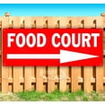 thumbnail image 1 of Food Court 13 oz Vinyl Banner With Metal Grommets, 1 of 4