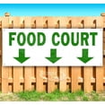thumbnail image 1 of Food Court 13 oz Vinyl Banner With Metal Grommets, 1 of 4