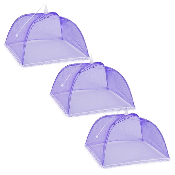 Food Cover, Fly Proof Netting, Pop Up Mesh Tent, Fine Screen Umbrella, Dome Food Protector, Encrypted Mesh Cover, Large Outdoor Guard, Multi Scene Food Shield for Camping, Picnic, Party, BBQ