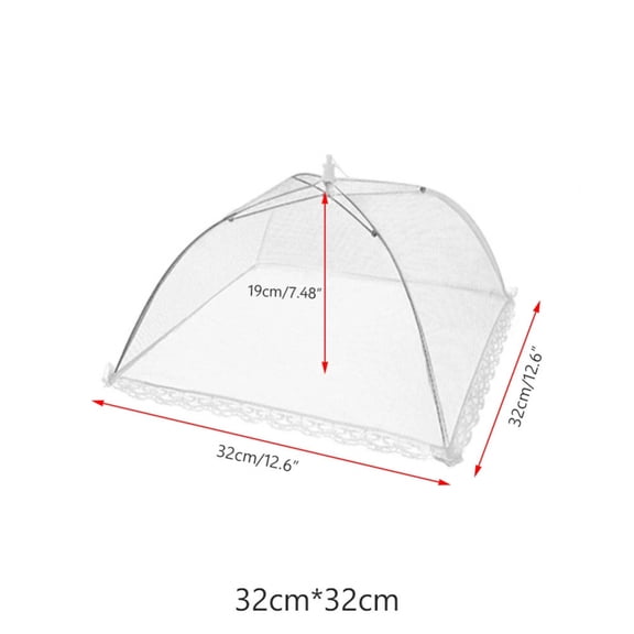Food Covers Mesh Foldable Kitchen Anti Fly Mosquito Tent Dome Net Umbrella Picnic Protect Dish Cover Kitchen Accessories