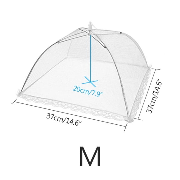 Food Covers Mesh Foldable Kitchen Anti Fly Mosquito Tent Dome Net Umbrella Picnic Protect Dish Cover Kitchen Accessories