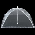 thumbnail image 1 of Food Covers Pop-Up Encrypted Mesh Plate Serving Tents, Fine Net Screen Umbrella for Outdoors, Parties, Picnics, BBQs, Reusable and Collapsible, 1 of 6