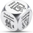 thumbnail image 1 of Valentines Day Gifts for Him Her Teens Boys Girls Gifts Activity Decision Dice Decider Gifts for Boyfriend Girlfriend Husband Wife Couple Anniversary Date Night Gifts for Friend Easter Basket Stuffers, 1 of 7
