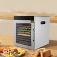 thumbnail image 1 of Food Dehydrator 10-Tray  Dehydrators Dryer Machine 800W Dehydrator for Jerky Stainless Steel Dehydrator Magic Mill Food Dehydrator Machine for Jerky Herb Meat Beef Fruit Vegetables, 1 of 18