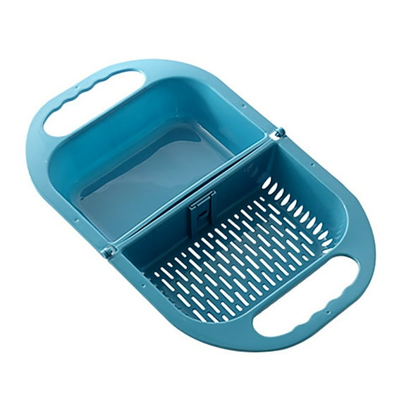Food Dehydrator,Collapsible Colander Fruits And Vegetables Drain Basket Adjustable Strainer Over The Sink For Kitchen Drain Strainer Space Saving Foldable Filter Colander Rinse Fruits Vegetables
