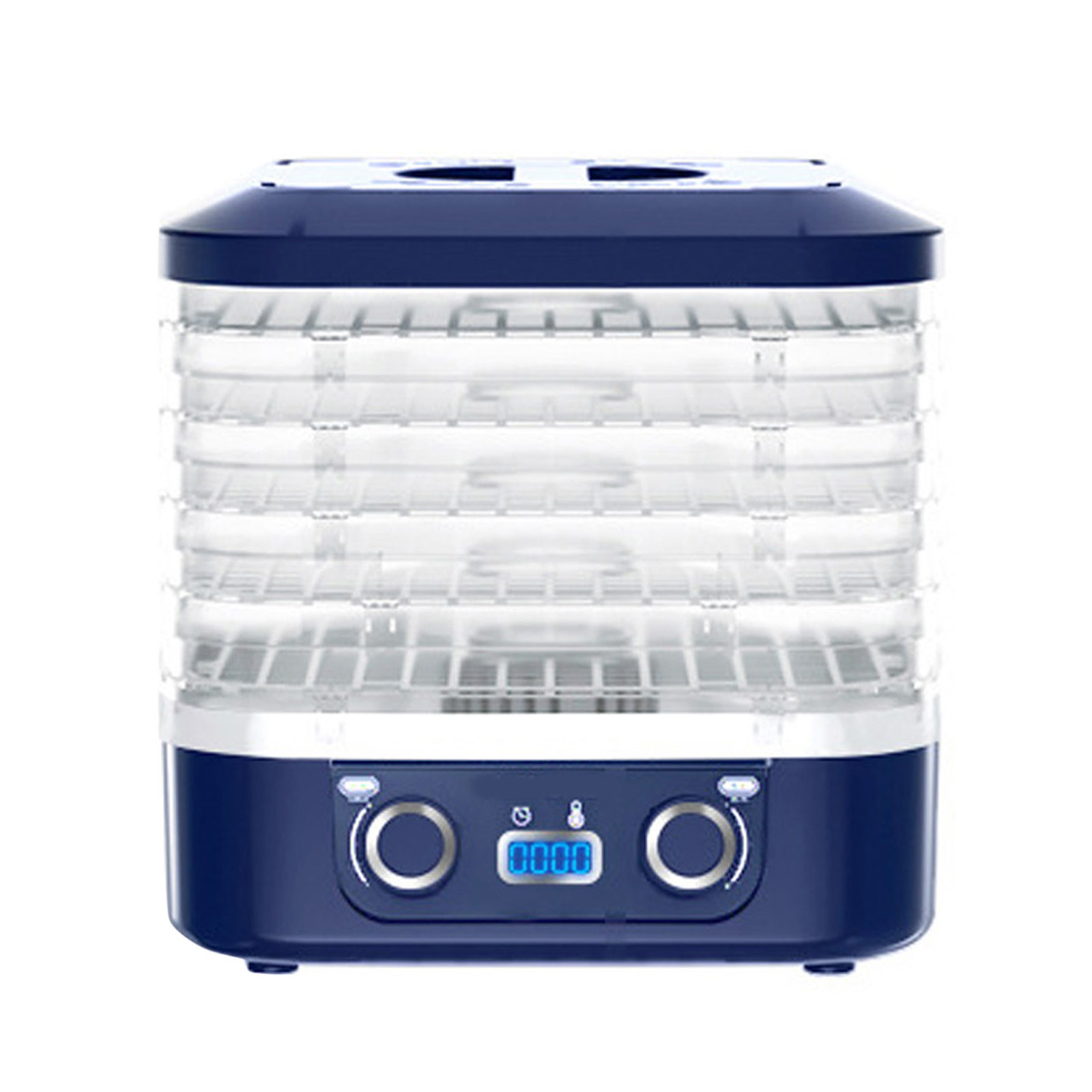 TINANA 6 Stainless Steel Tray Food Dehydrator – Precise Digital Timer