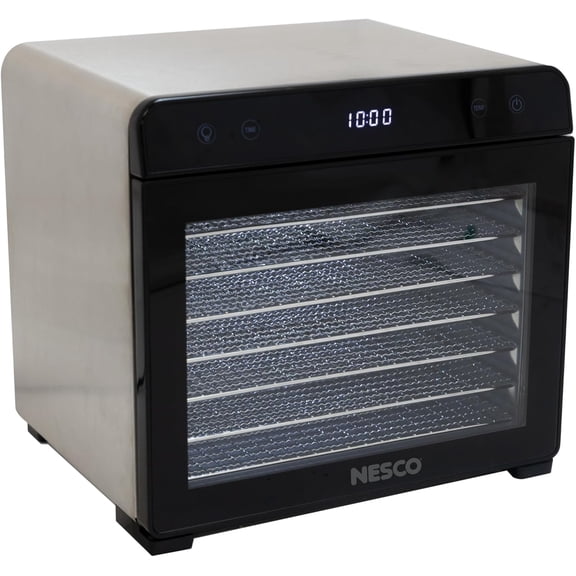 Food Dehydrator Machine for Jerky Beef: Stainless Steel Food Dryer for Meat - Digital Food Dehydrater for Fruit Herbs