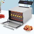 thumbnail image 1 of Food Dehydrator, Stainless Steel Dehydrator Machine, 5-tier Food Dehydrator Machine Silver, 1 of 28