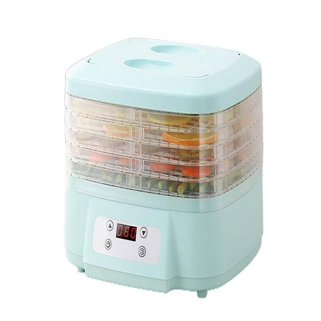 Food Dehydrator with 6 Trays, Adjustable Timer and Temperature Control