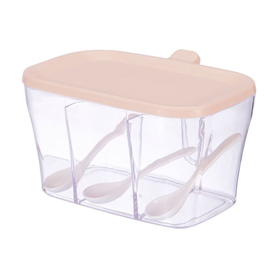 Multi Compartment Seasoning Box Spoon Home Set Kitchen Spice Seasoning Box Seasoning Box Spoon Home Set Kitchen Spice Seasoning Box Seasoning for You Seasoning Box