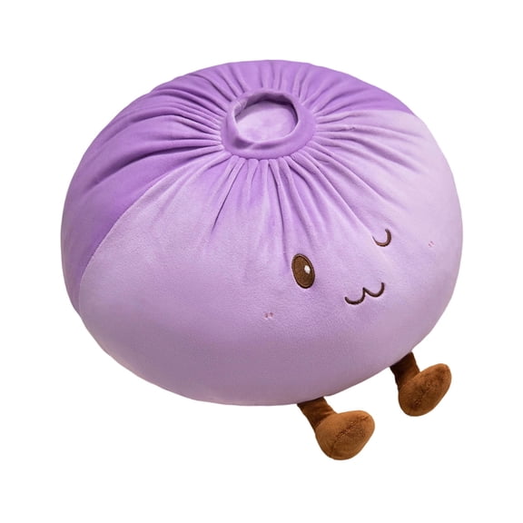 Food Dumpling Soft Stuffed Bun Comfort Soup Dumpling Plushie Cushion