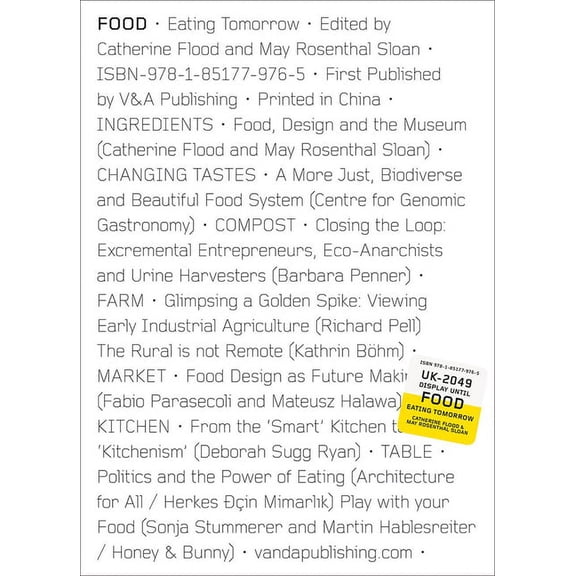 Food : Eating Tomorrow (Paperback)
