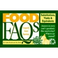 thumbnail image 1 of Pre-Owned Food FAQs: Substitutions, Yields & Equivalents (Paperback) 0966717902 9780966717907, 1 of 1