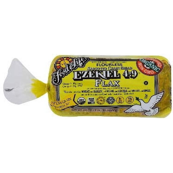 Food For Life Non-gmo Sprouted For Life Gluten Free Flax Bread, 24 Ounce (pack Of 6)