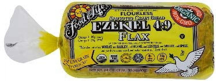 Food For Life Non-gmo Sprouted For Life Gluten Free Flax Bread, 24 Ounce (pack Of 6)