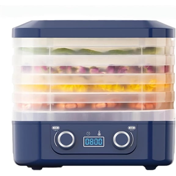 Food Freeze Dryer Machine for Home,2025 New Digital Freeze Dryer,Multi-Layer Fruit Freeze Dryer,Adjustable Temperature Meat Freeze Dryer,Compact Food Dehydrator for Home Kitchen (White)