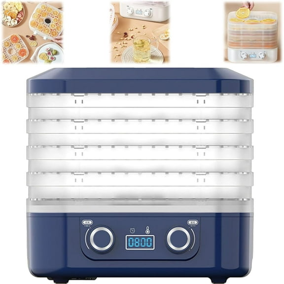 Food Freeze Dryer Machine for Home Use, 2025 New 5-Tray Digital Freeze Dryer with Adjustable Temperature & Timer, for Preserving Fruits, Meat, Herbs, and Pet Food