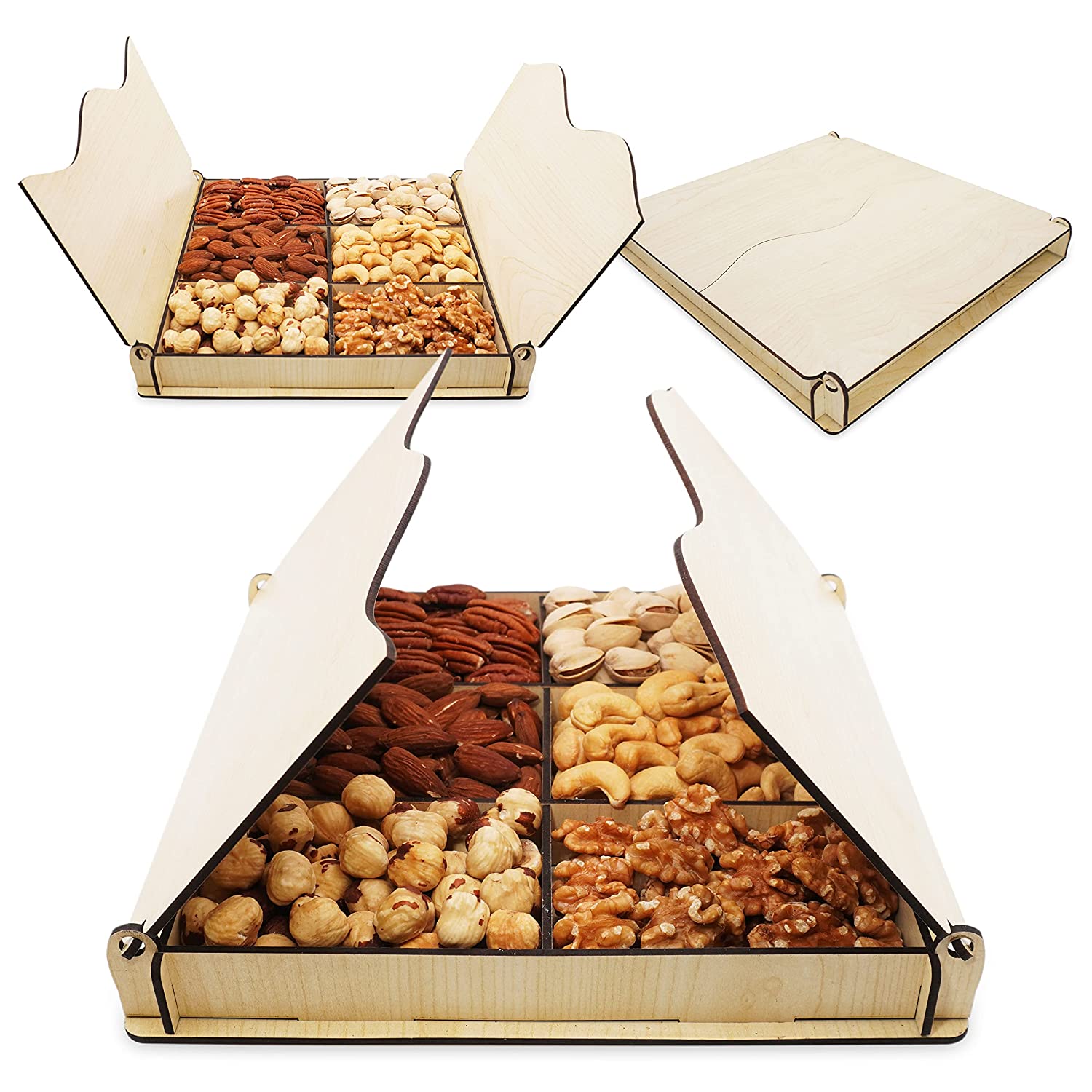 Secret Garden's Dried Fruit Food Gift for Christmas, Family, Birthday, Fresh Mixed Baskets