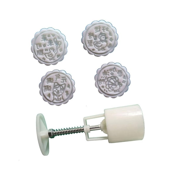 Food Grade ABS Plastic Mooncakes Making Mold Pastry Mould for Baking Enthusiasts