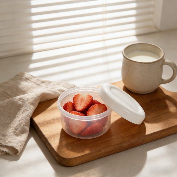 Food Grade Airtight Storage Box Leak Proof Container For Dry Goods Snacks Kitchen Organization,S