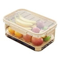 thumbnail image 1 of Food Grade Airtight Transparent Refrigerator Storage Container for Bread Vegetables Fruits Snacks Camping Picnic Outdoor Fresh Keeping Sealed Organizer, 1 of 5