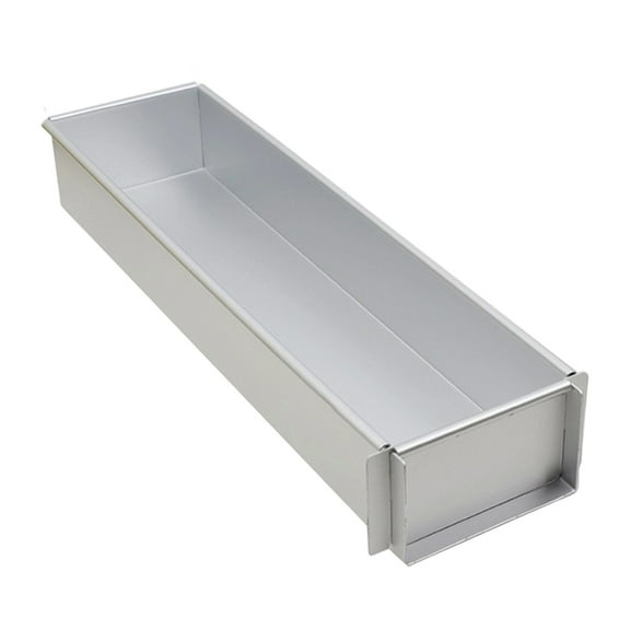 Food Grade Aluminum Alloy Tiramisu Cake Pan Nonstick Rectangular Dessert Cheesecake Maker Mould For Home Cook