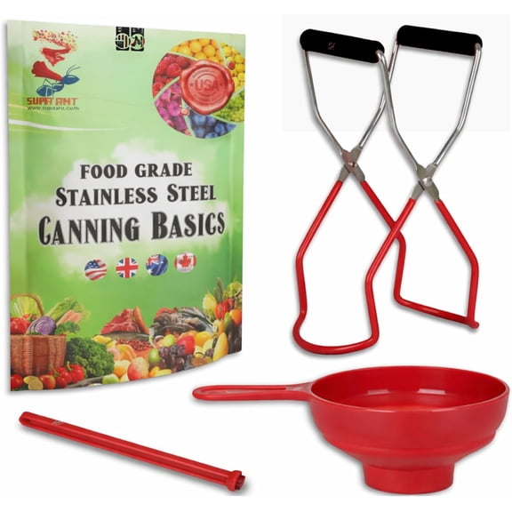 Food Grade Basic Canning Kit by Supa Ant (Red)