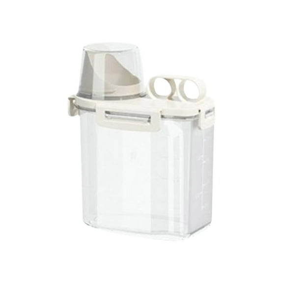 Esculentum Grade Grain Storage Container A Transparent Sealed Tank With Measuring Cup
