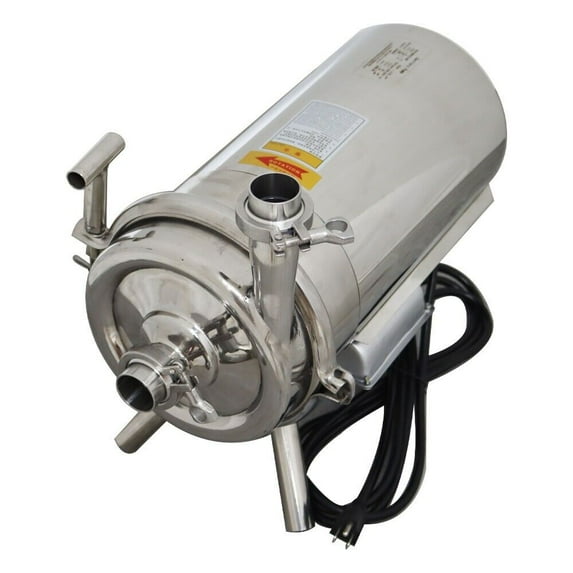 Food Grade Centrifugal Pump Sanitary Beverage Pump 5T/H 1.5" Inlet Outlet