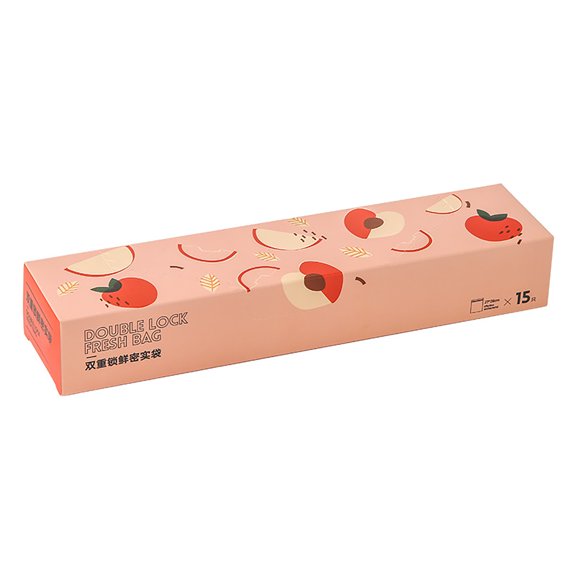 Food Grade Fresh Keeping Bag SelfSealing Thickened for Refrigerator Storage