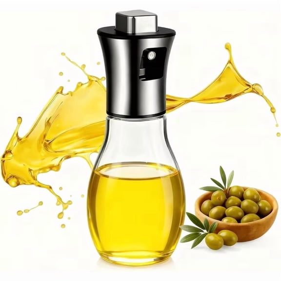 Food Grade Glass Spray Bottle for Olive Oil & Avocado Oil - Perfect for Cooking, Grilling, and Baking