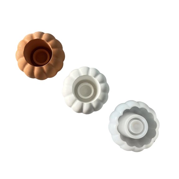 Food Grade Heat Resistant Silicone Pumpkin Mold Halloween Candle Holder Crafting Chocolate Baking Reusable