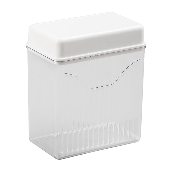 Food Grade Ice Block Mold with Transparent Storage Box – Leakproof Design, Easy Demolding TPR Base for Refrigerator, Homemade Cocktails & Summer Drinks (4.7x2.75in) B