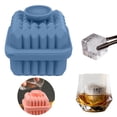 thumbnail image 1 of Food Grade Ice Tray Food Grade Plastic Stackable Storage Ice Cube Mold Large Silicone Rose Tray 2Inch Square Ice For with High Quality Construction, 1 of 9