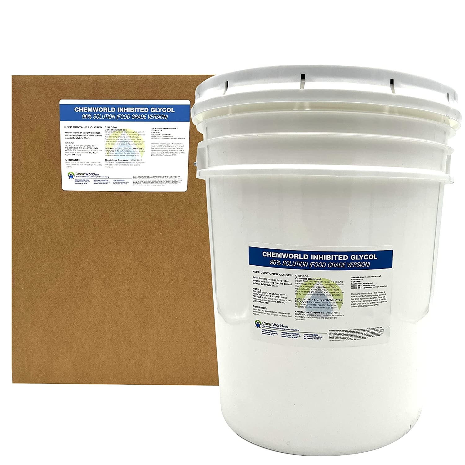 Food Grade Inhibited Propylene Glycol - 5 Gallons