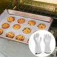 thumbnail image 1 of Food Grade Liquid Silicone Oven Gloves - Heat Resistant, Waterproof, BPA-Free, with Fingers, for Cooking, Baking, Grilling, Smoker, and Rotisserie Use, Durable and Safe Kitchen Gloves, 1 of 4