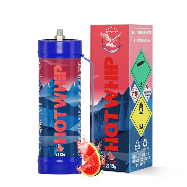 Food Grade Nitrous Oxide Tank Watermelon Flavored N2O Chargers (2112g,3