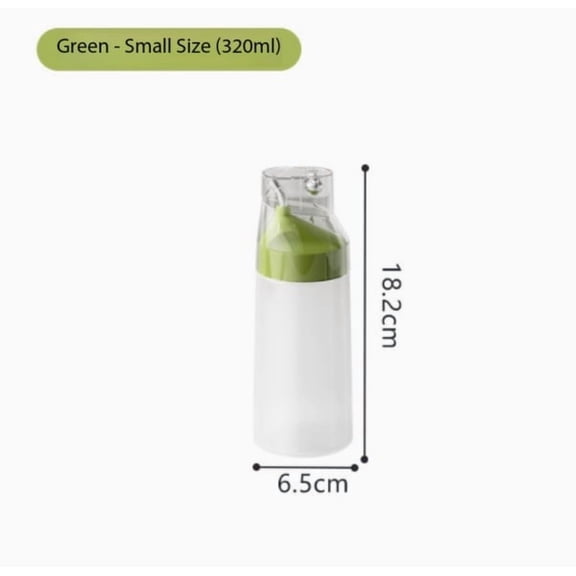 Food Grade Non-Stick Automatic Squeeze Condiment Dispenser for Soy Sauce, Vinegar & Seasoning