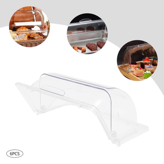Food Grade PC Transparent Roll Top Cover with Good Dust and Water Resistance