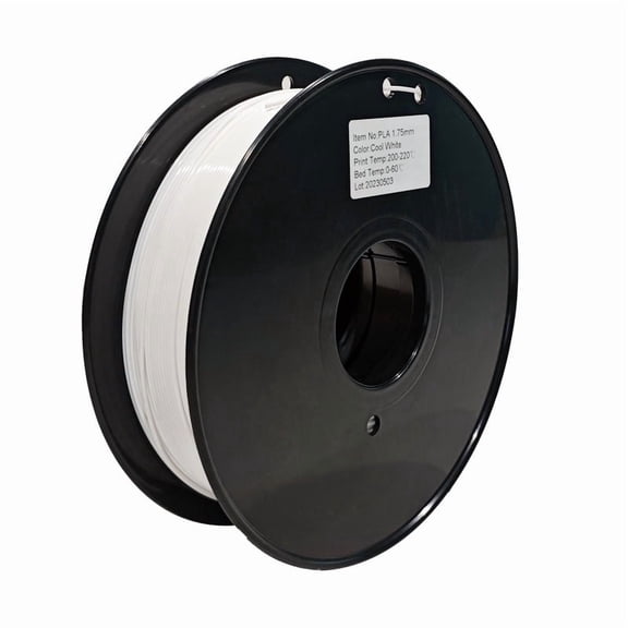 Food Grade PLA 3D Printer Filament FDA Certified BPA Free Safe Food Contact 3D Printing Material  Low Shrinkage Smooth Printing for Most FDM 3D Printers