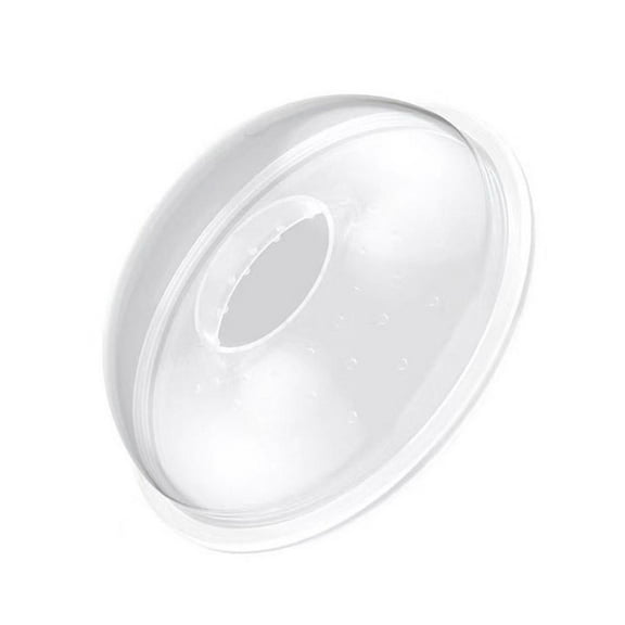 Food Grade PP Breast Milk Collector Nursing Cups | Leakproof, Reusable & Comfortable Silicone Shells to Catch Letdown Milk | 2-Pack