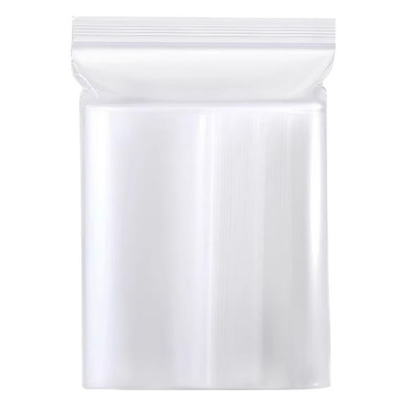 Food Grade Pe Ziplock Bag， Pe Self Sealing Bags Thick Transparent Plastic Zip Lock Bags & Resealable for Jewelry Crafts Storage