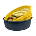 thumbnail image 1 of Food Grade Plastic Drainage Basket for Kitchen - Large Double Drainage Colander - Ideal for Washing Vegetables and Fruit Storage, Easy to Clean, Multipurpose Kitchen Helper, 1 of 6
