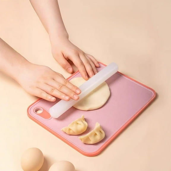Food-Grade Plastic Rolling Pin, Qiopertar Under $5 Rolling Pin Multifunctional Rolling Pin Household Kitchen Rolling Dumpling Stick Baking Tool