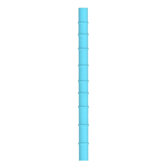 Food Grade Silica Gel Folding Straw with Reusable and Easy-cleaning Design