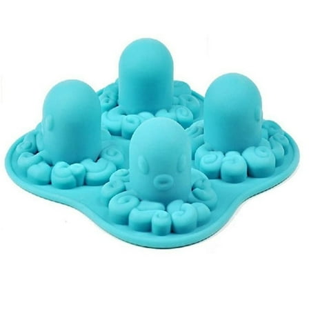 Food-Grade Silicone Animal-Shaped Ice Cube Trays - BPA-Free Flexible Molds for Ice, Chocolate, Candy & Jelly with Easy Release Design