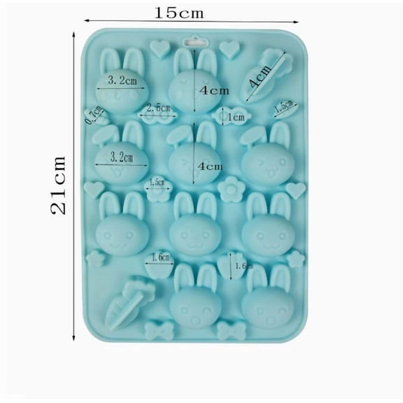 Food-Grade Silicone Baking Mold - Flexible Non-Stick Cake Mold for Cakes, Chocolates, Candies - Durable Kitchen Essential for Home Bakers & Chefs