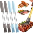 thumbnail image 1 of Food-Grade Silicone Basting Brush Set with Hollow Handle for Oil Storage, Heat-Resistant up to 450°F, for Cooking, Bbq, Barbecue, Grilling, And Baking, Easy Clean, , 4X Silicone Grill Brushes, 1 of 9