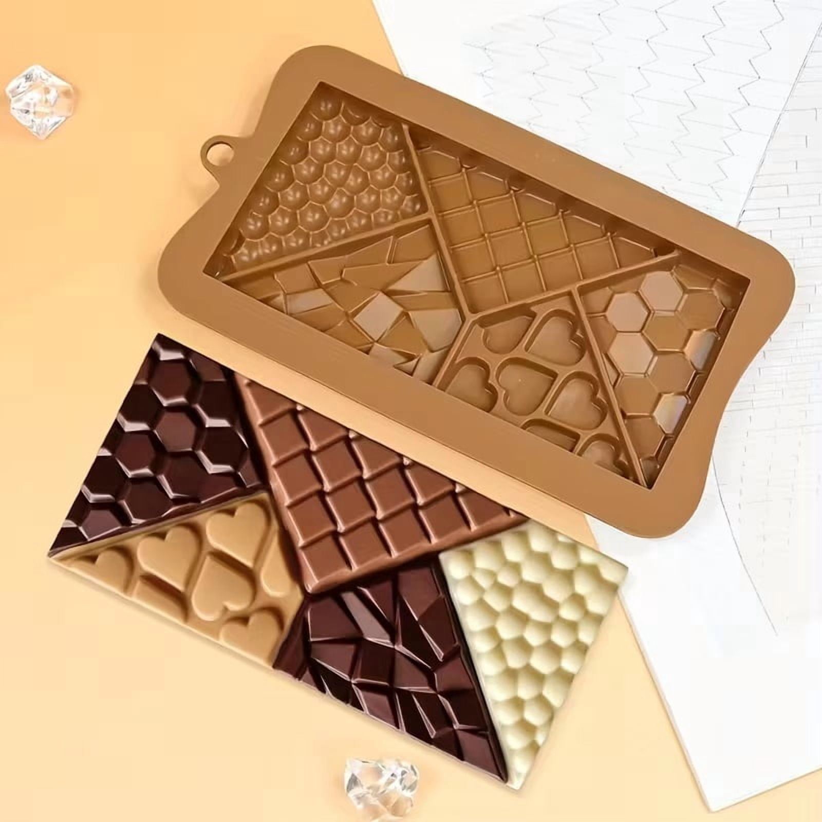 Food Grade Silicone Chocolate Candy Molds Non-Stick Baking Mold DIY ...